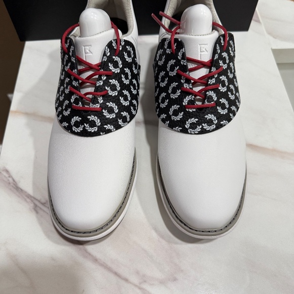 NWT Jack Grace Women's Golf Shoes and extra saddle cover, never worn, Size 7.5 - Picture 2 of 11